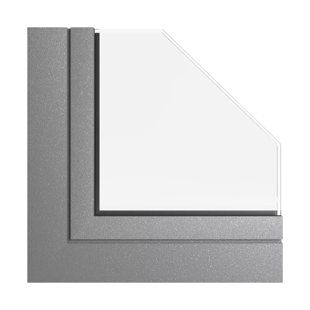 Dark grey windows window-color aliplast-colors