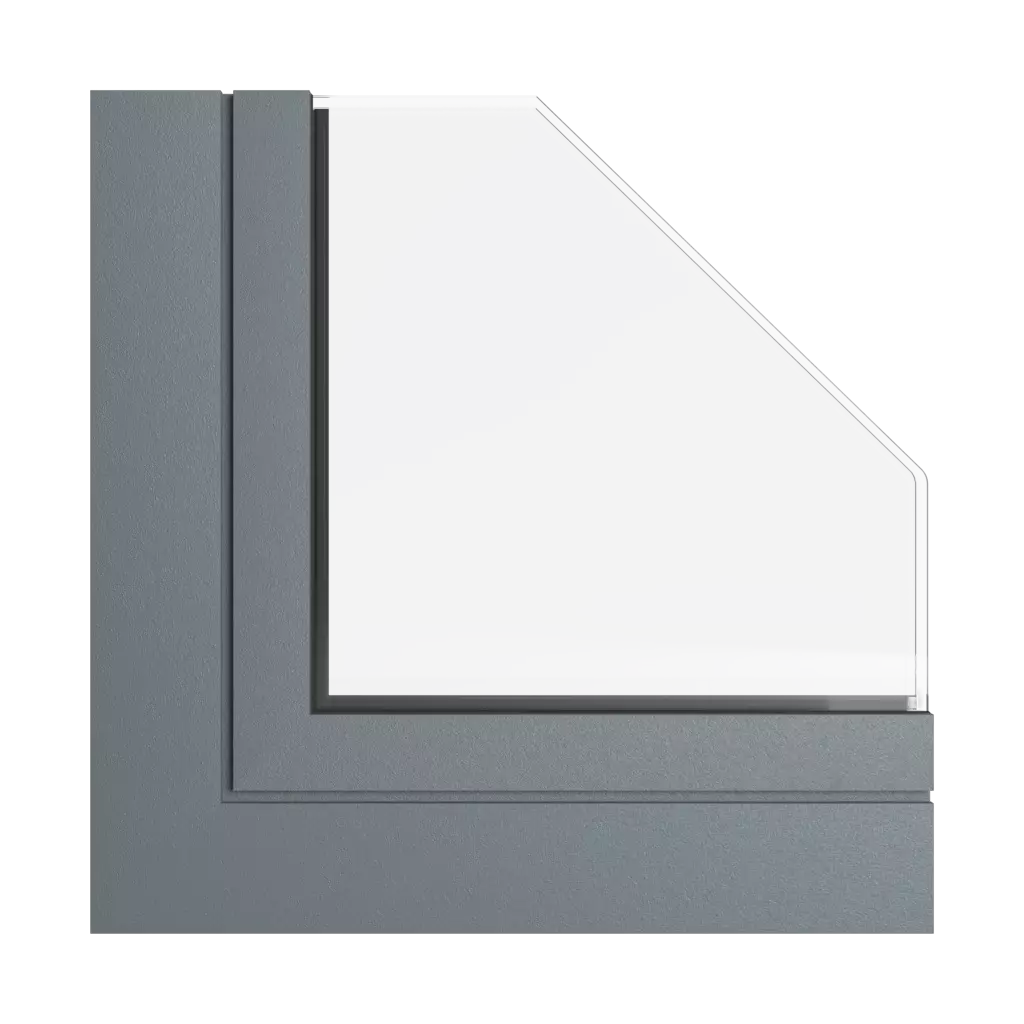Basalt gray windows window-color aliplast-colors basalt-gray
