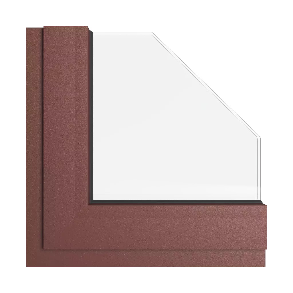 Chestnut windows window-color aliplast-colors chestnut interior