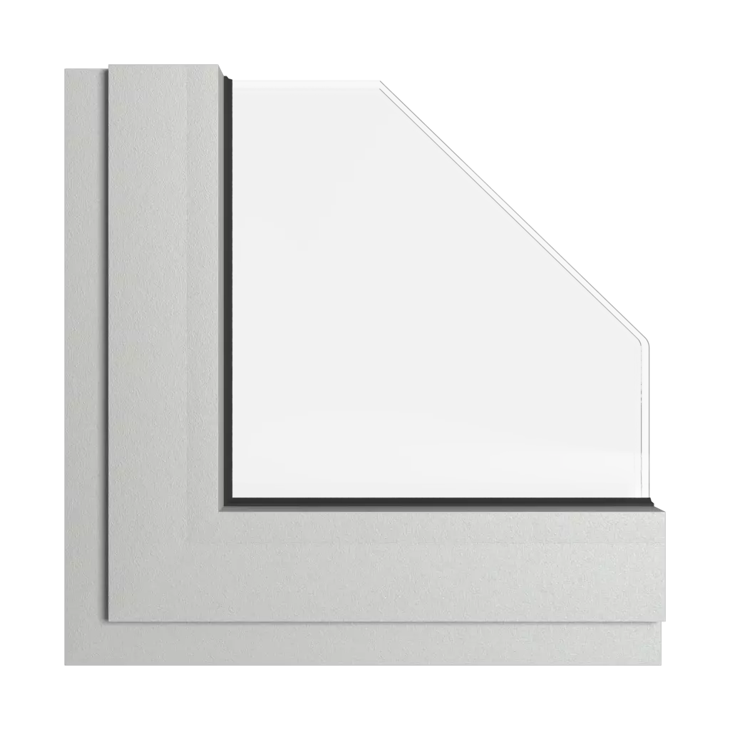 Agate gray windows window-color aliplast-colors agate-gray interior