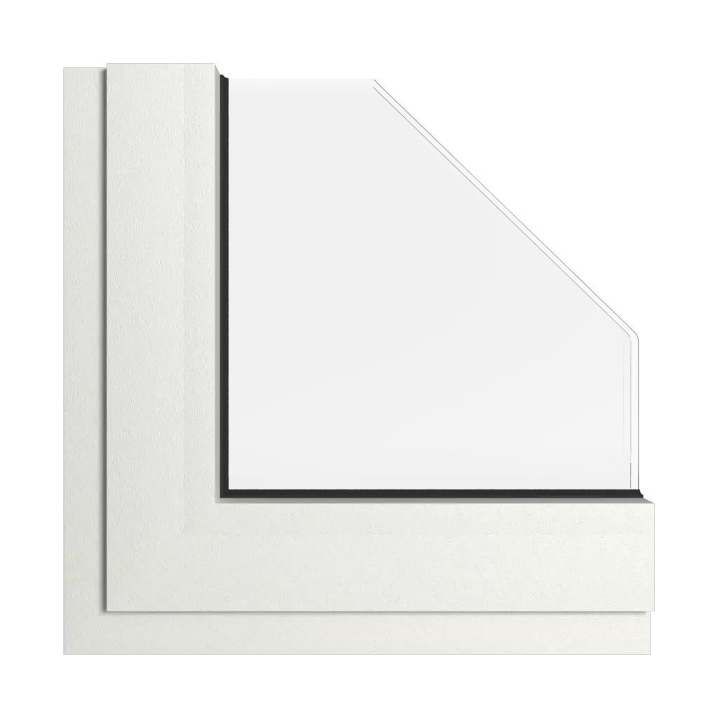 White Beskid 1 windows window-color aliplast-colors white-beskid-1 interior