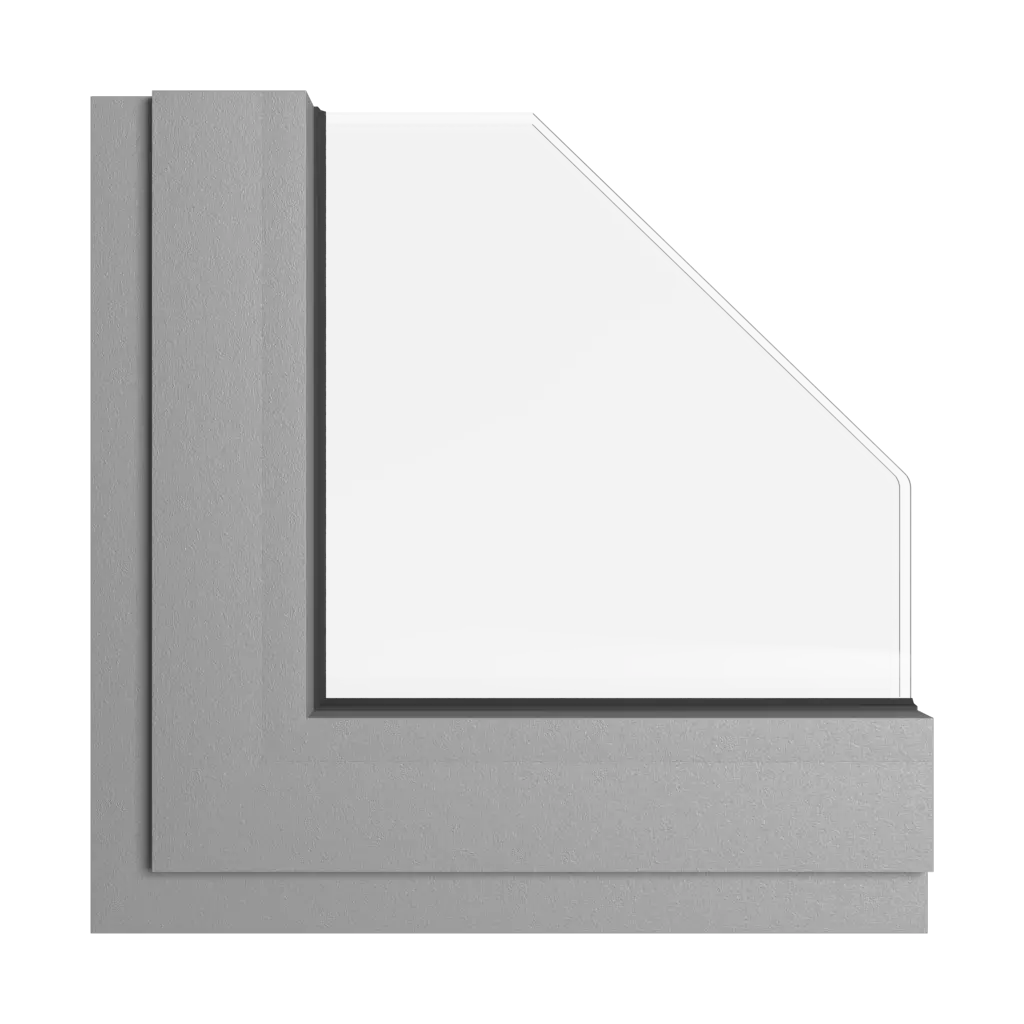Steel Gray windows window-color aliplast-colors steel-gray interior