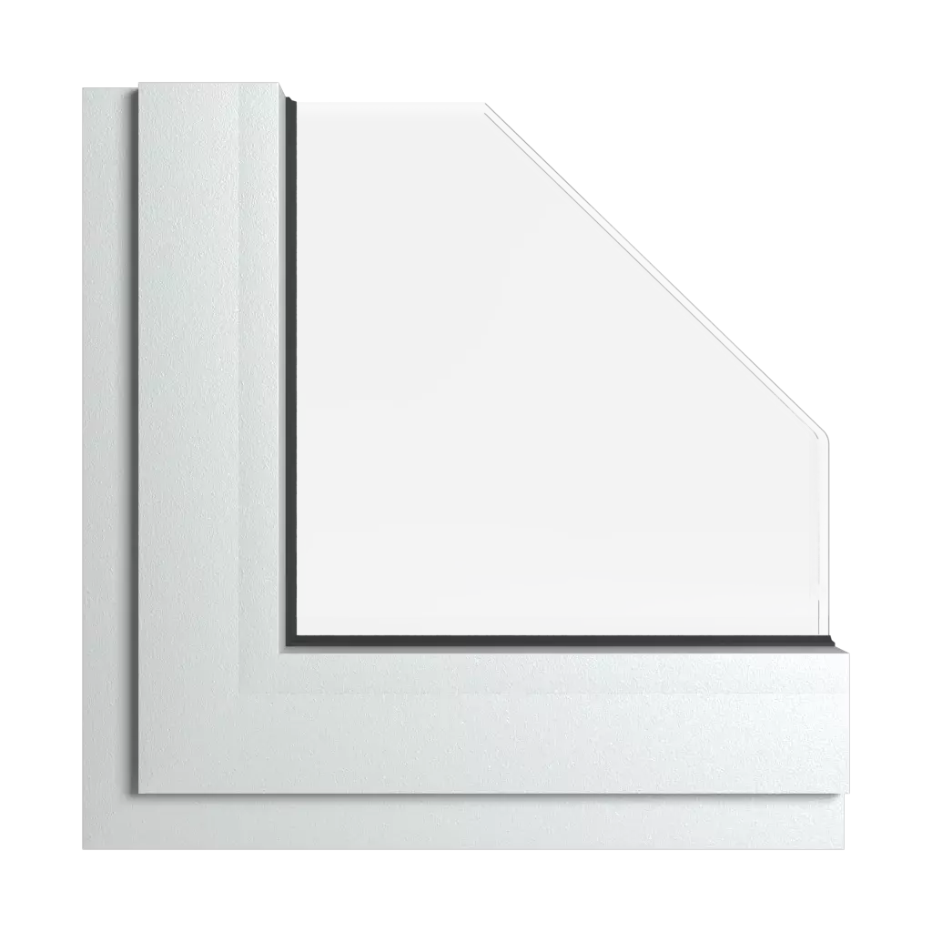 White aluminum windows window-color aliplast-colors white-aluminum interior