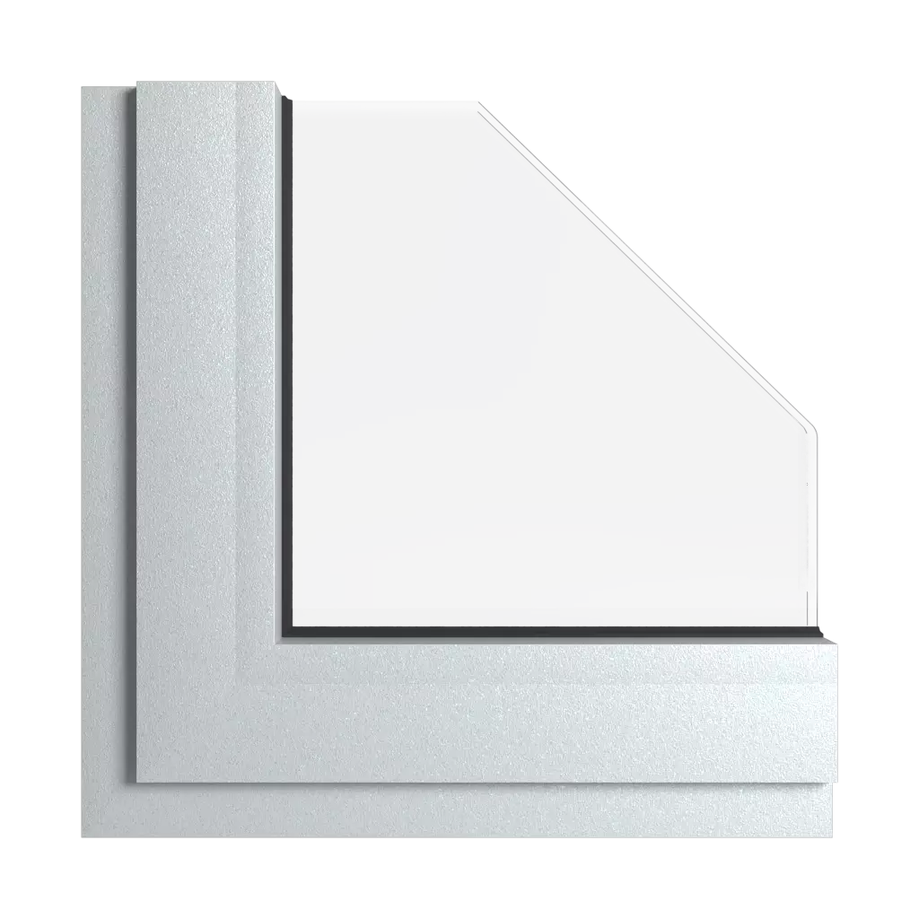 silver gray windows window-color aliplast-colors silver-gray-2 interior