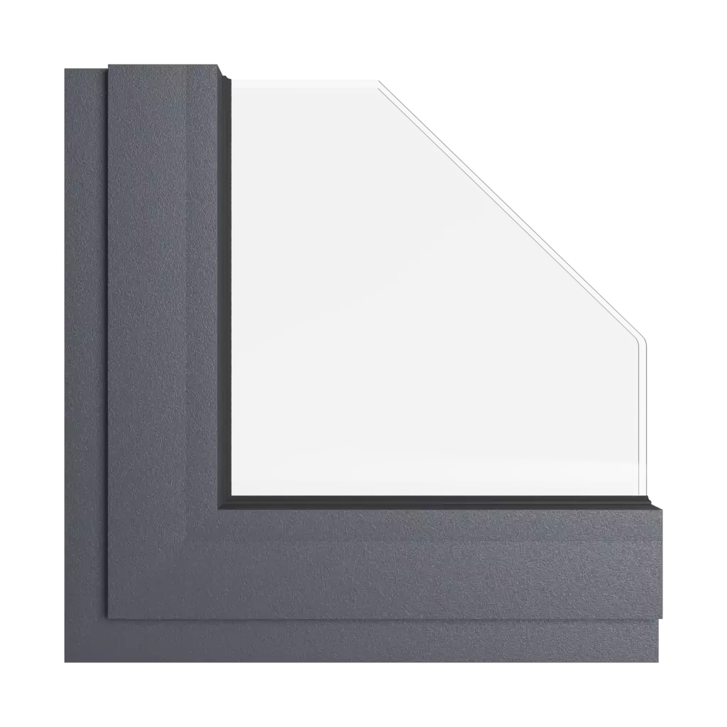 Graphite Gray windows window-color aliplast-colors graphite-gray interior