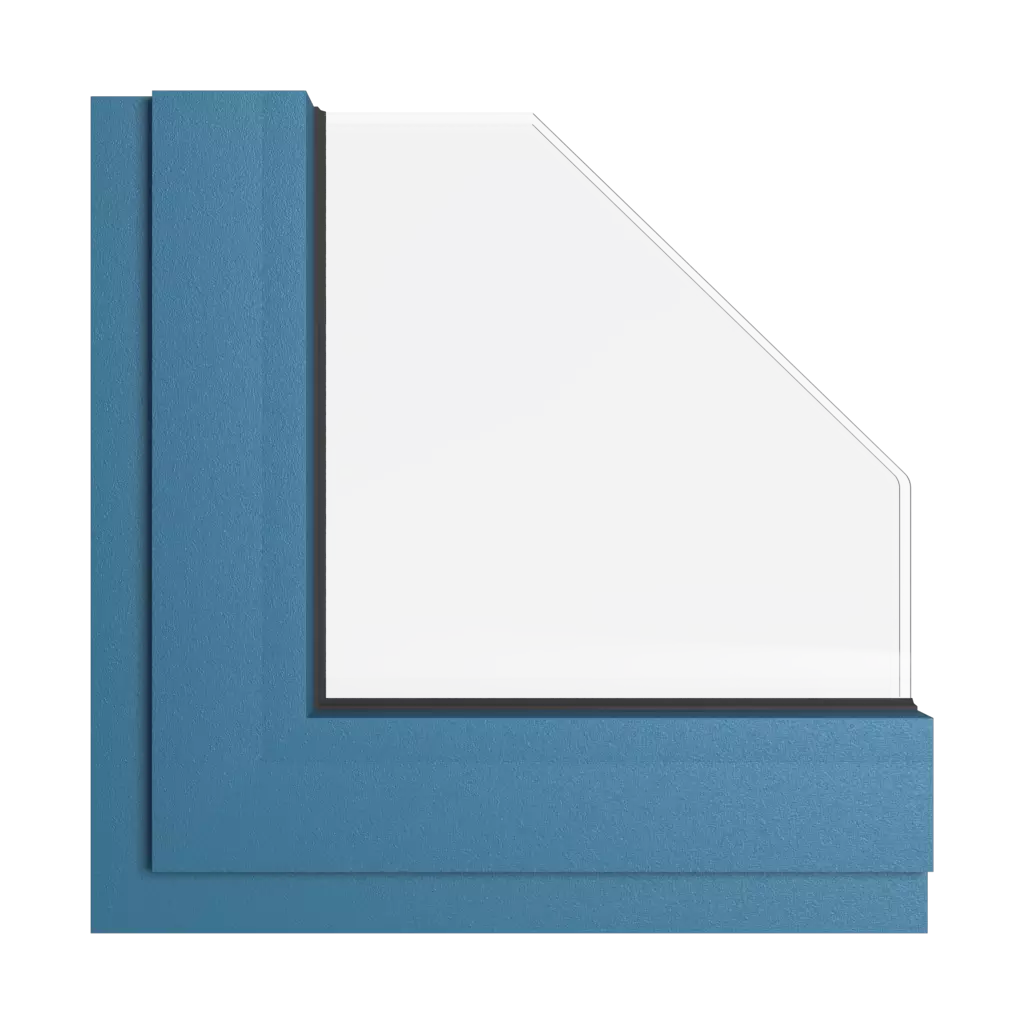 Atlantic blue windows window-color aliplast-colors atlantic-blue interior