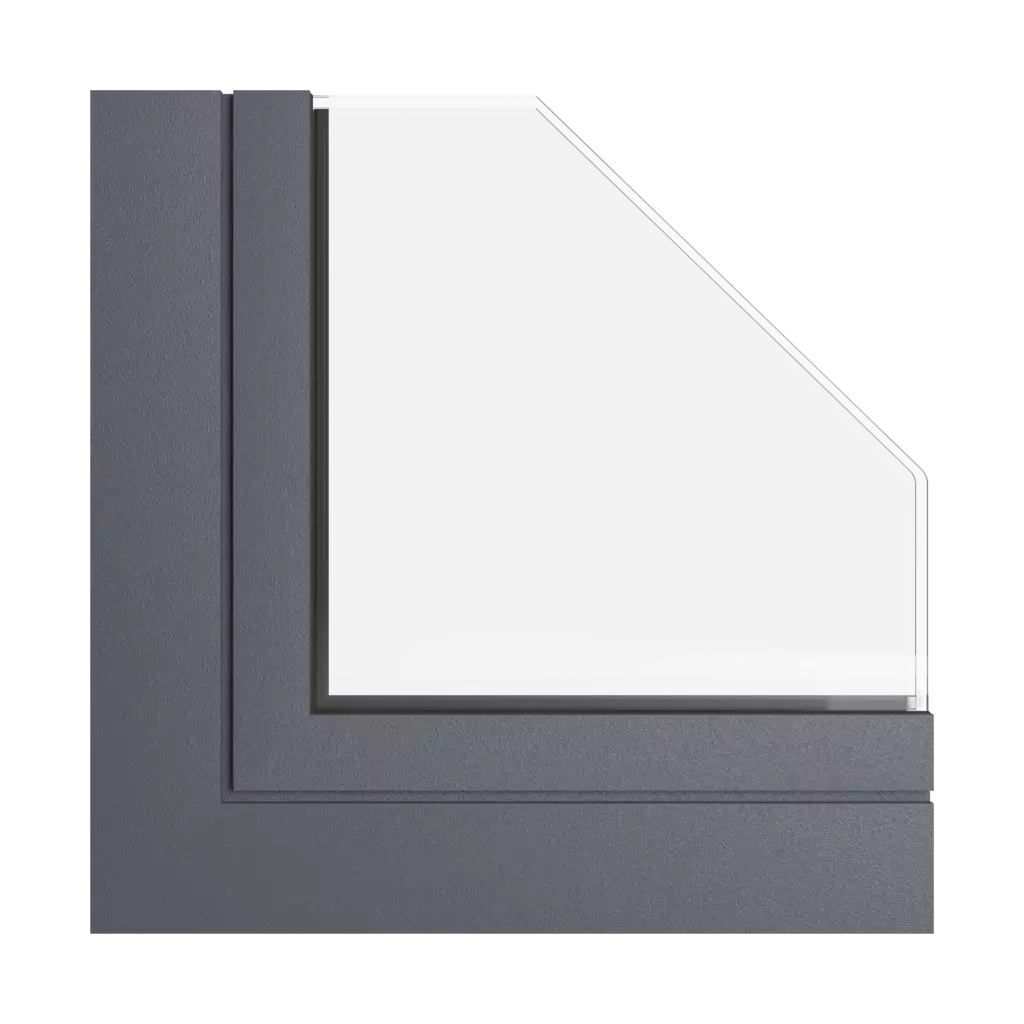 Graphite gray tiger windows window-color aliplast-colors