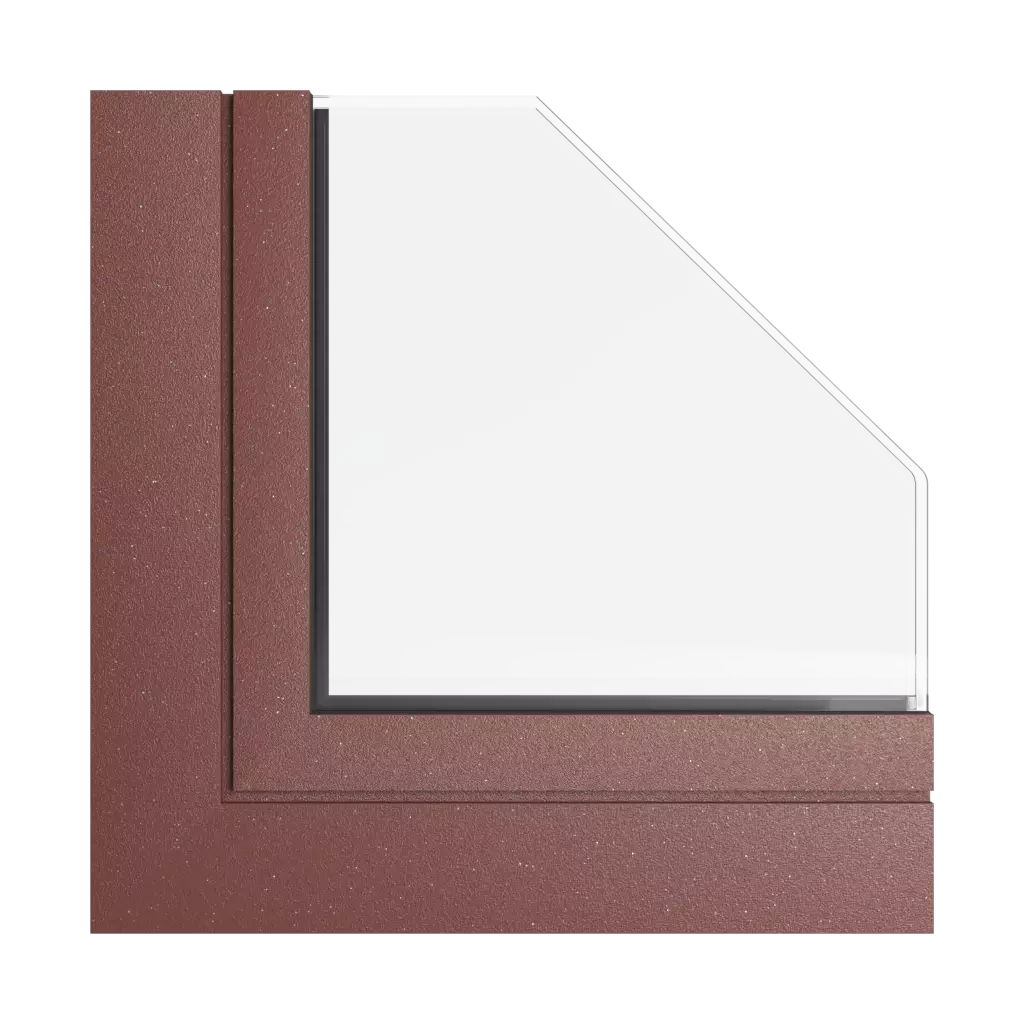 Red-brown tiger windows window-color aliplast-colors red-brown-tiger