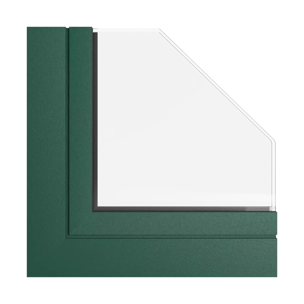 Green moss tiger windows window-color aliplast-colors