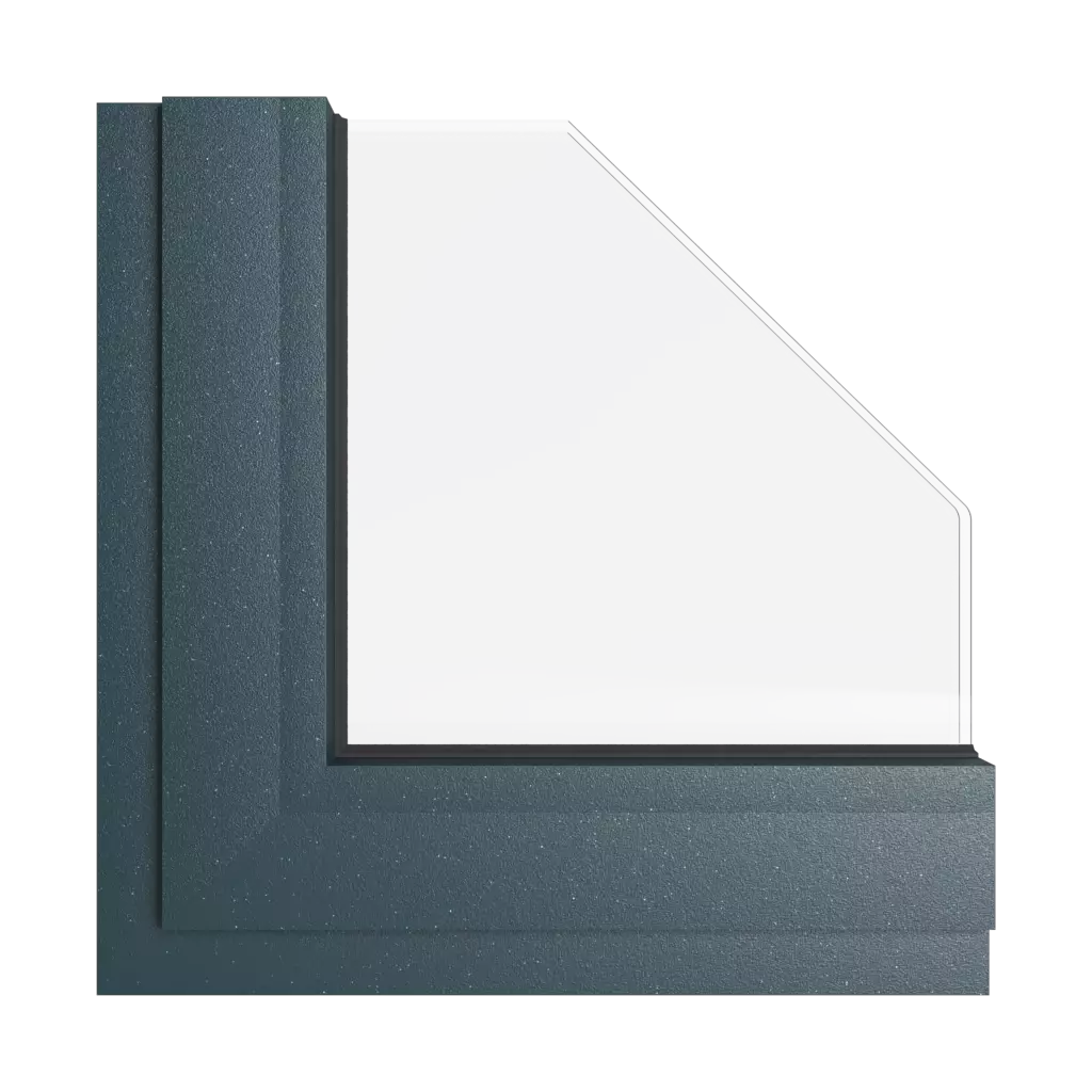 Navy blue steel tiger windows window-color aliplast-colors navy-blue-steel-tiger interior
