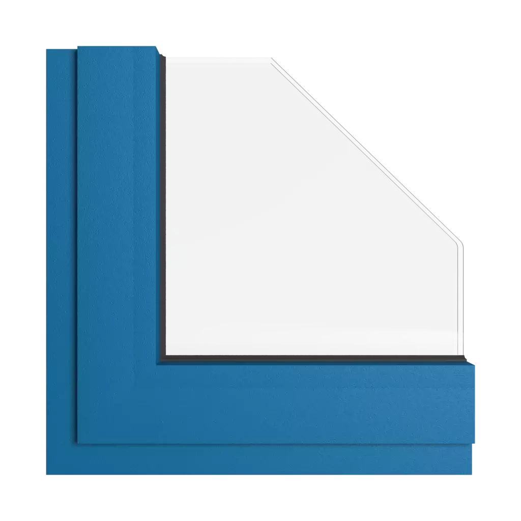 Blue medium tiger windows window-color aliplast-colors blue-medium-tiger interior