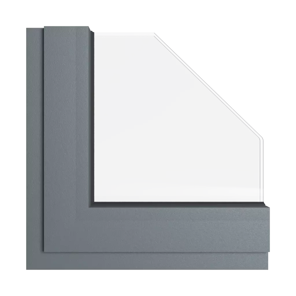 Gray basalt tiger windows window-color aliplast-colors gray-basalt-tiger interior
