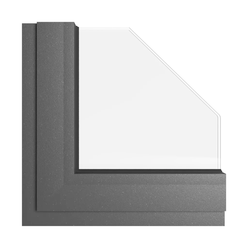 Dark gray metallic tiger windows window-color aliplast-colors dark-gray-metallic-tiger interior