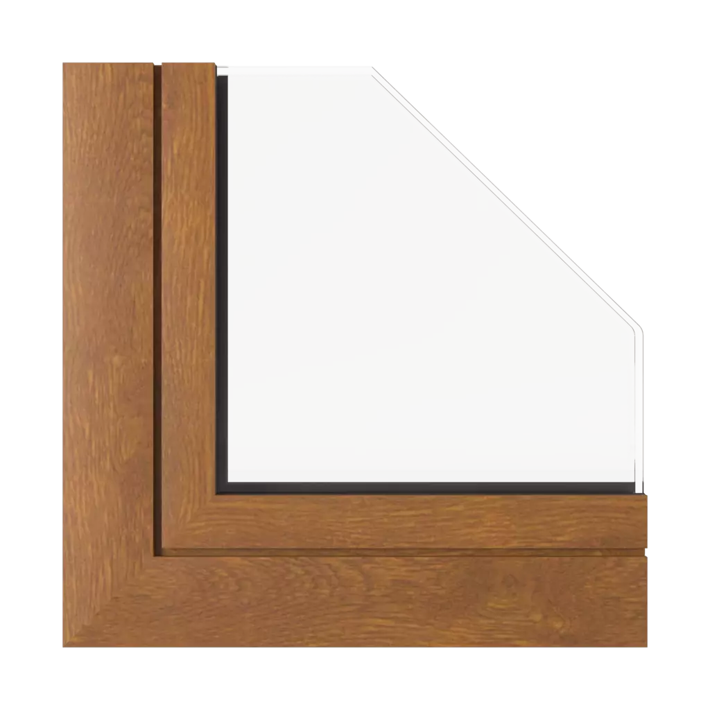 Golden oak ✨ windows types-of-windows double-leaf vertical-asymmetric-division-30-70 