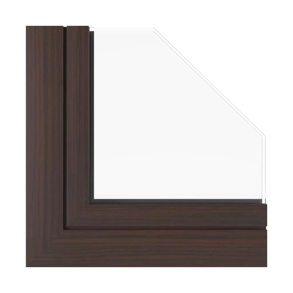 Palisander windows window-profiles aluprof mb-70