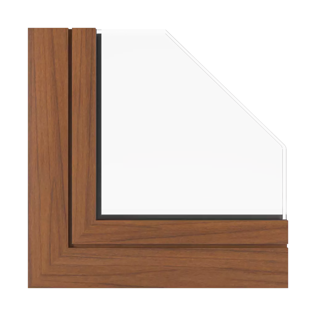 Dark gean windows window-profiles aluprof mb-104-passive
