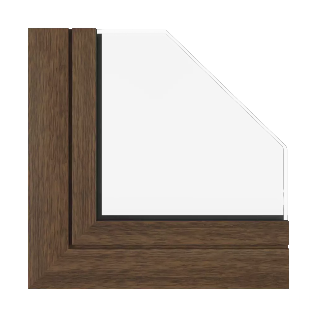 Nut SK windows window-color aluprof-colors walnut-sk