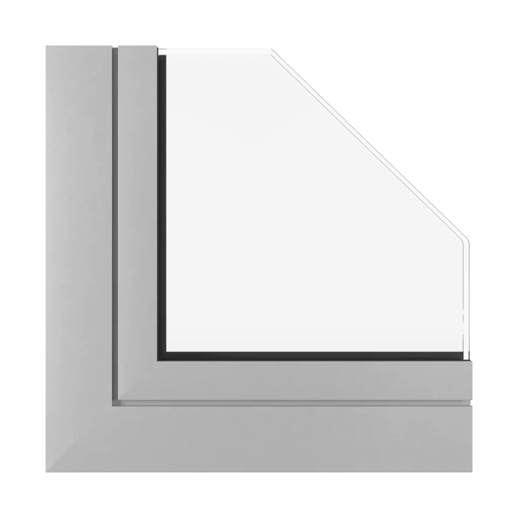 Silver SK windows window-profiles aluprof mb-104-passive