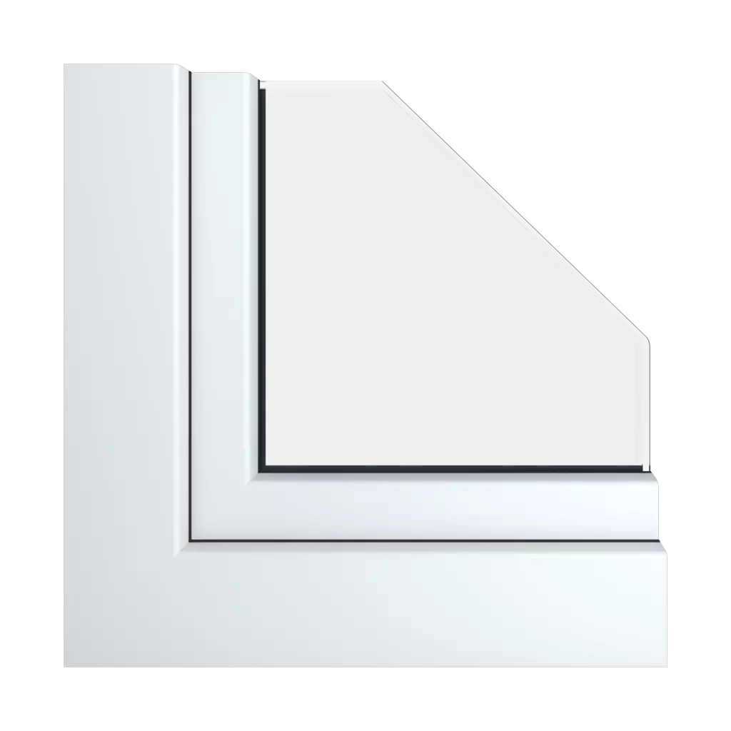 White ✨ windows window-profiles aluplast hst-85-mm