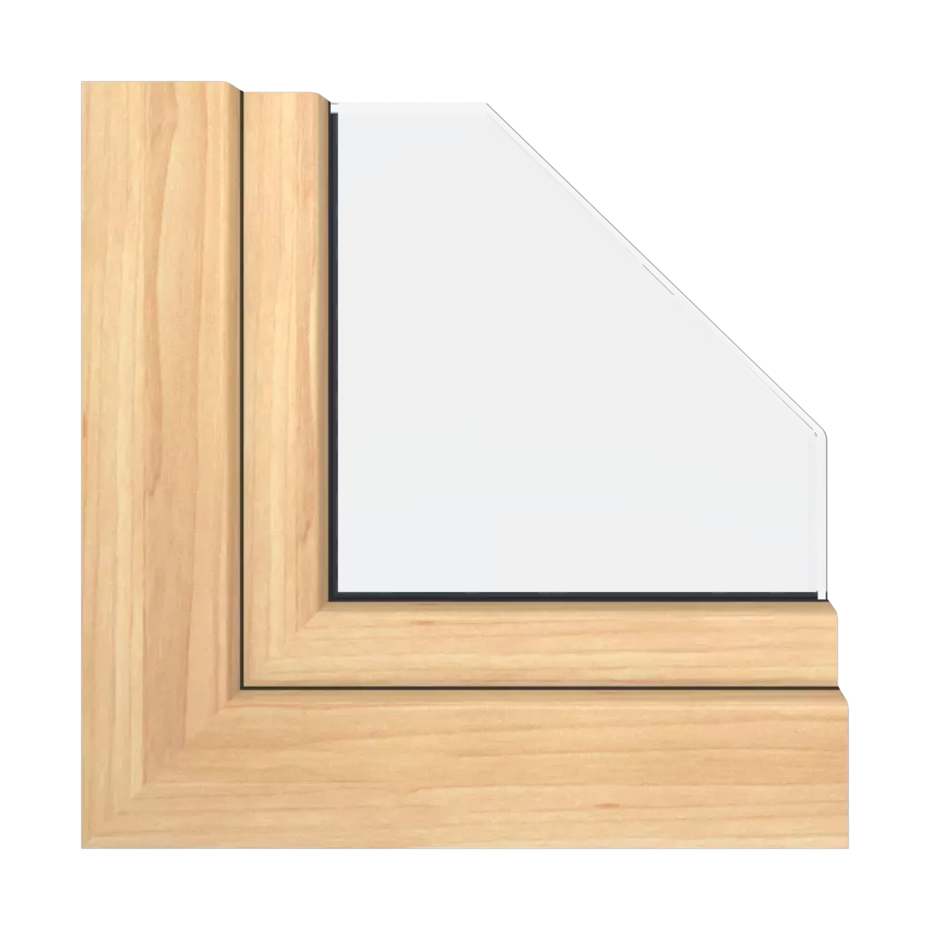 Birch windows window-color aluplast-colors   
