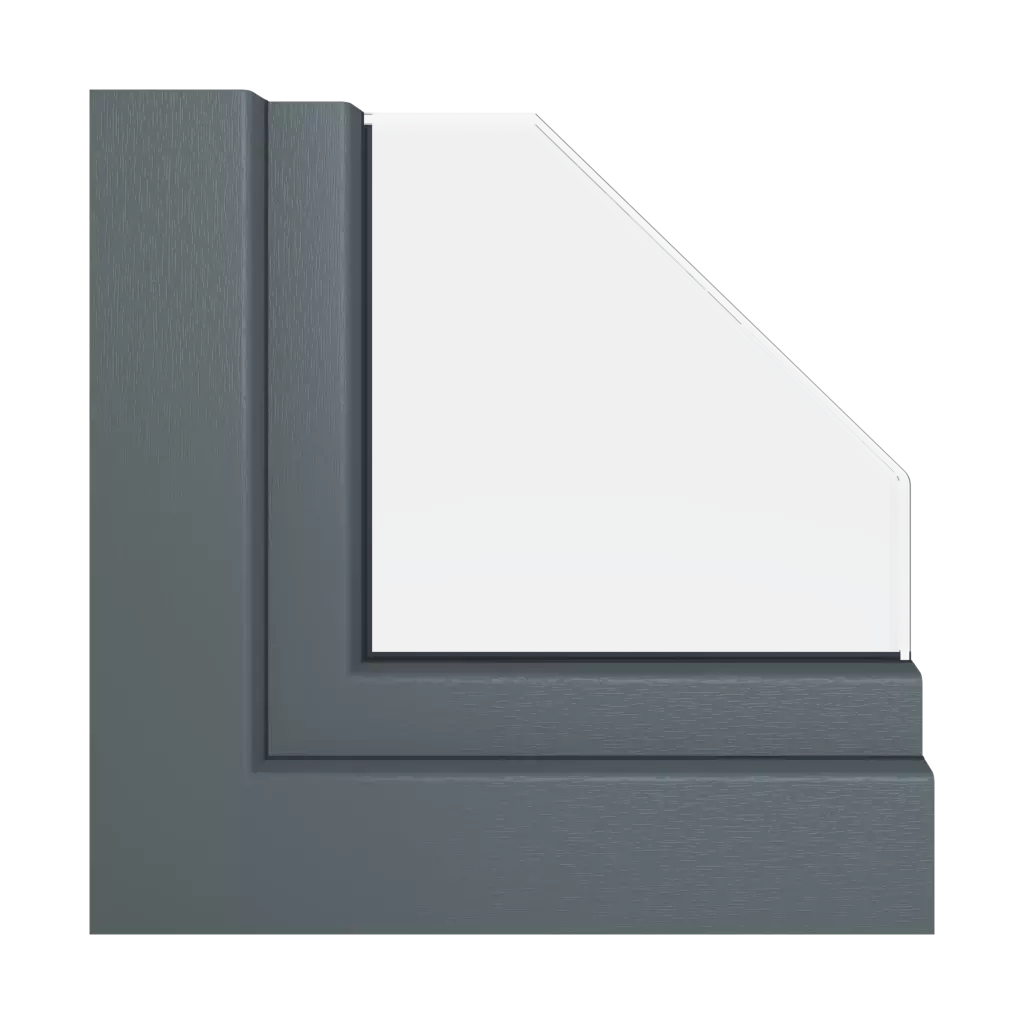 Anthracite gray ✨ windows window-profiles aluplast ideal-4000