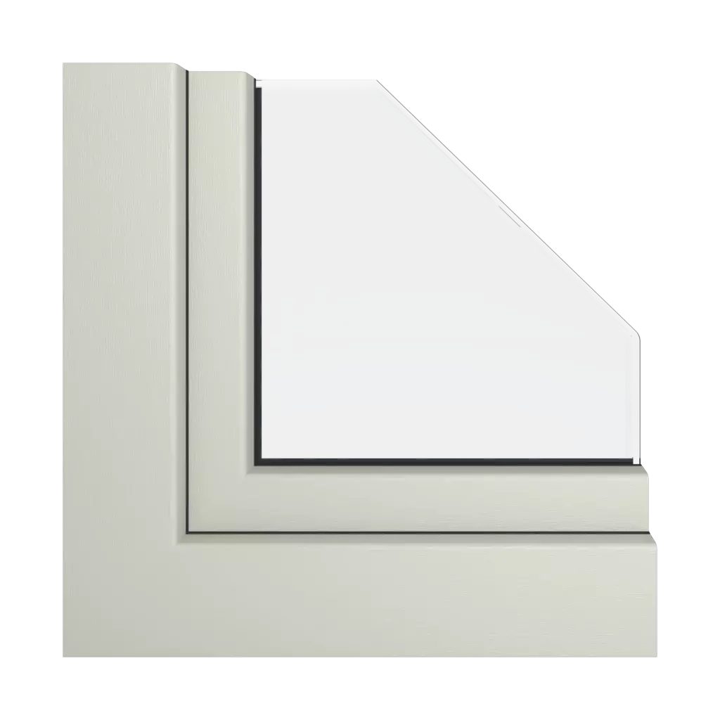 Silky gray windows window-profiles aluplast hst-85-mm