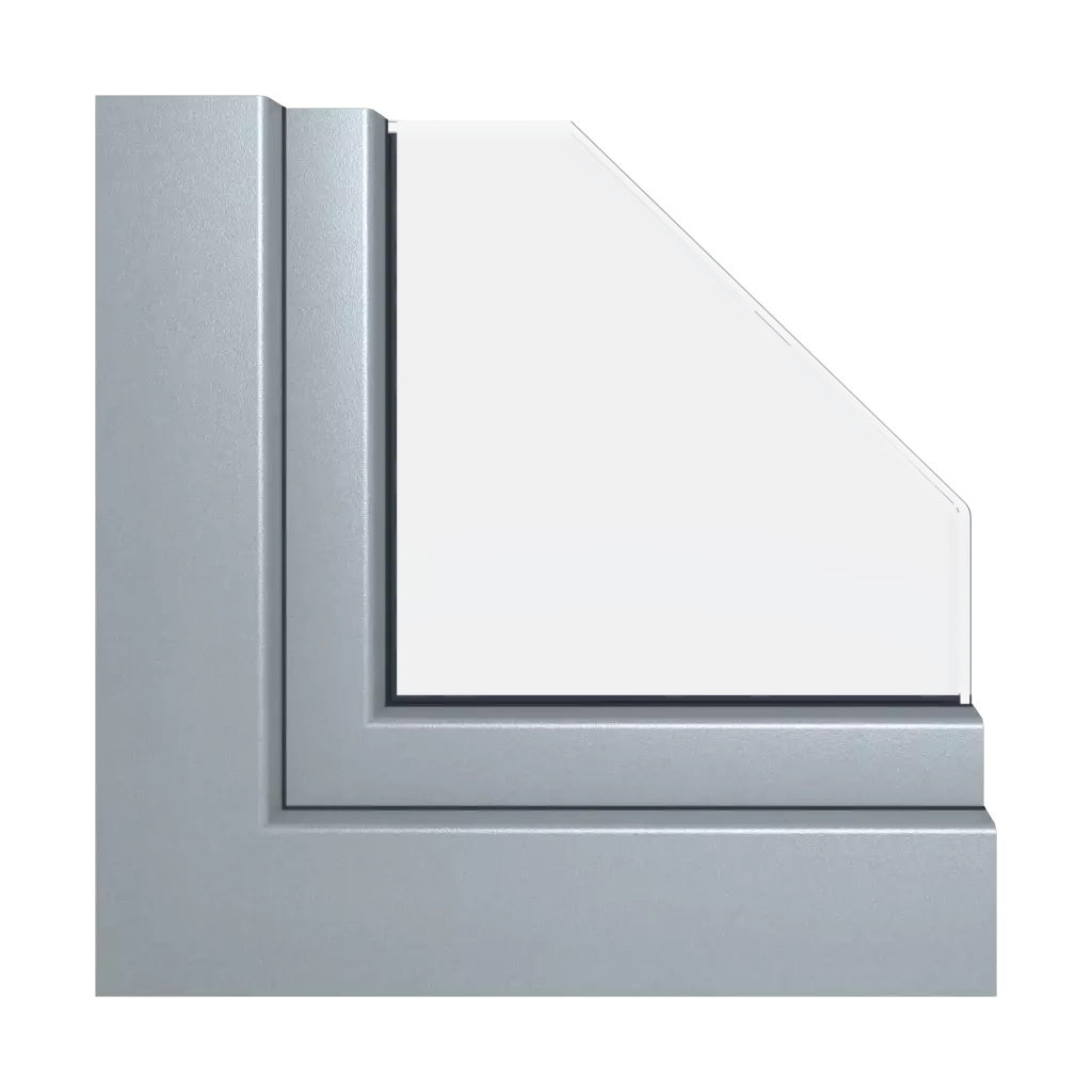 Window gray aludec windows window-profiles aluplast renovation-profile