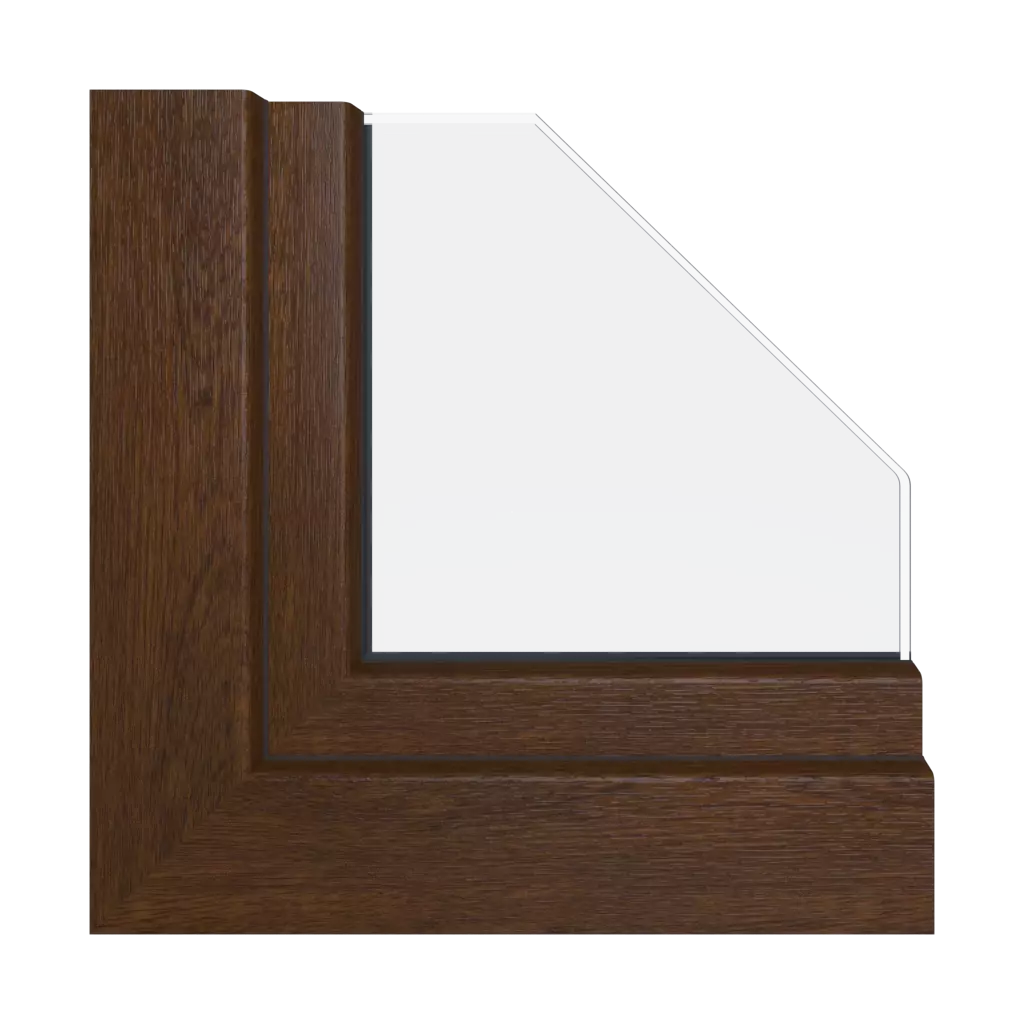 Colonial oak windows window-profiles schuco corona-si-82