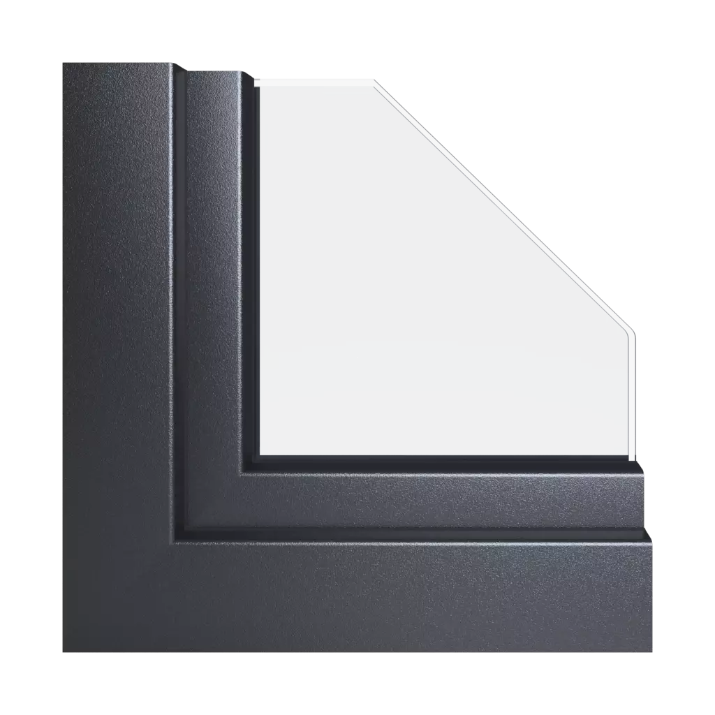 Alux anthracite windows window-profiles schuco living-as