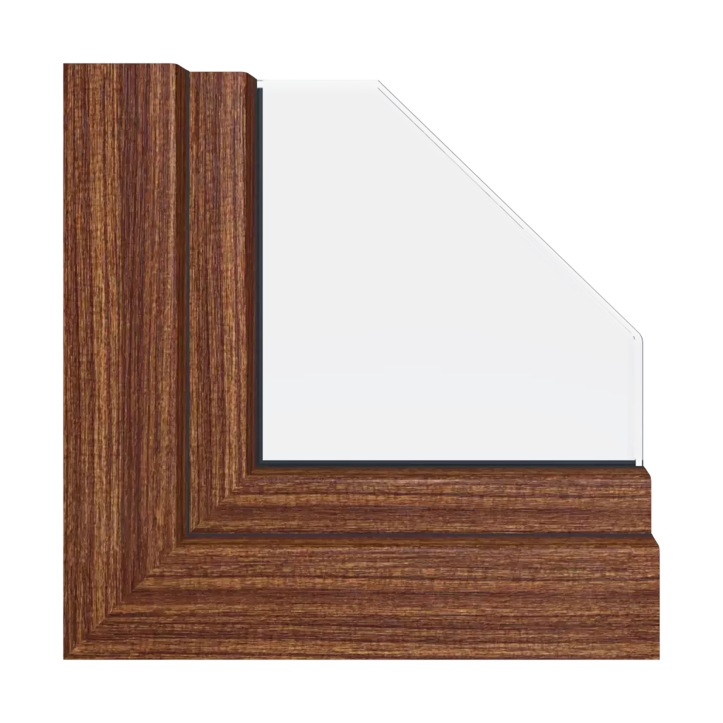 Meranti windows window-profiles gealan linear