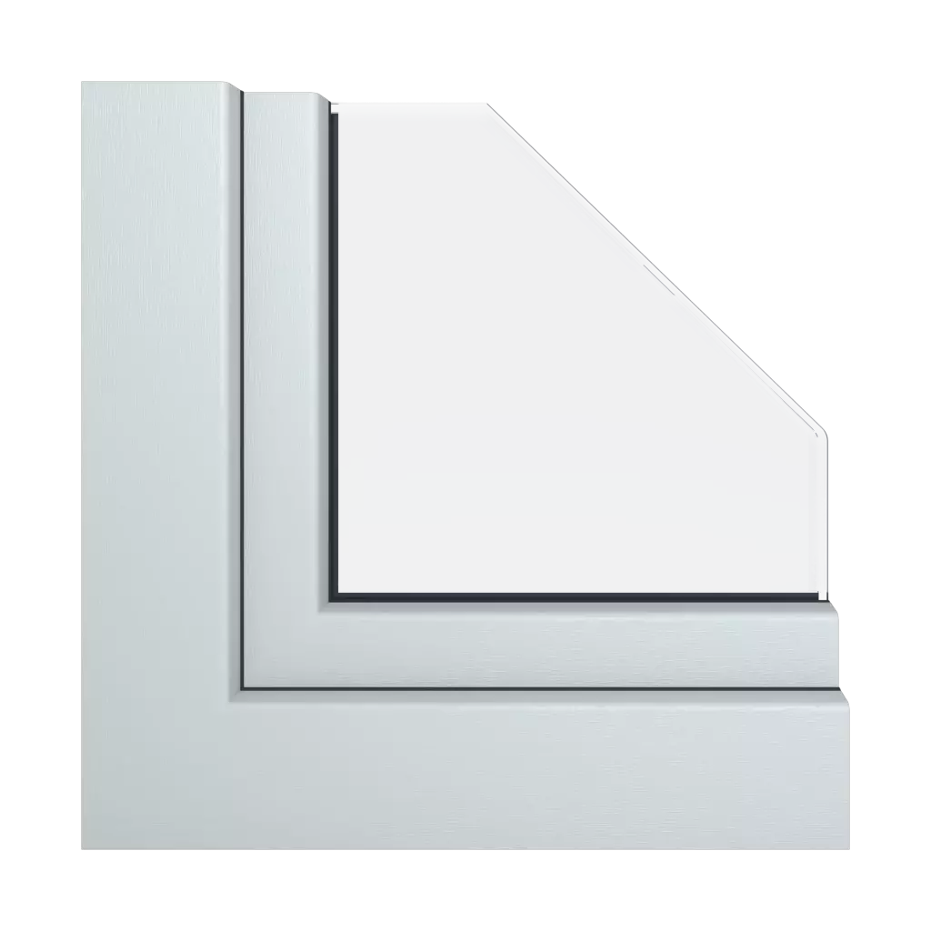 Gray Deko RAL 7001 windows window-color gealan-colors   