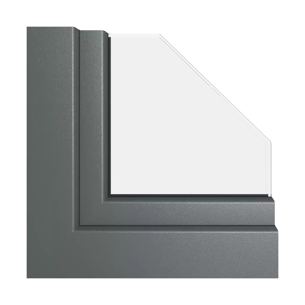 RAL 7016 matt anthracite windows window-profiles gealan linear