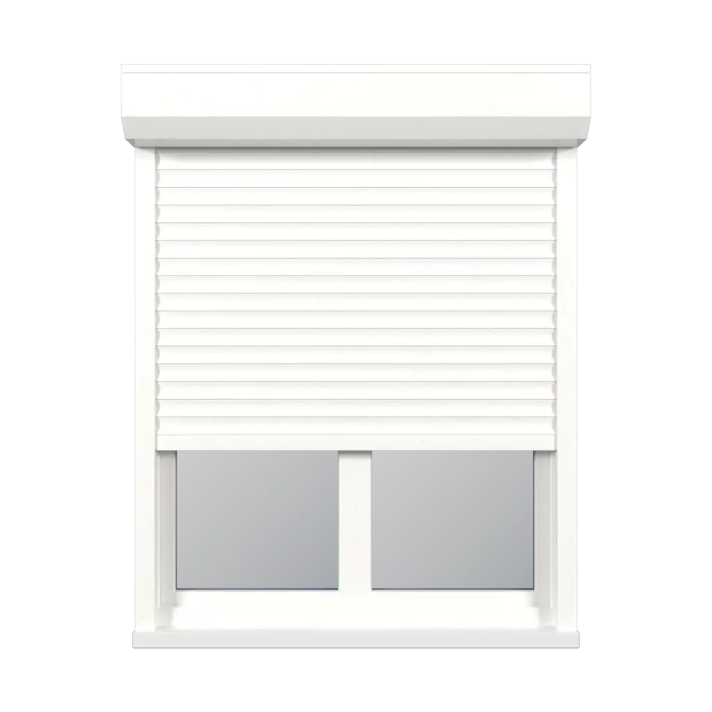 Pearl White Matt windows window-accessories roller-blinds aluprof