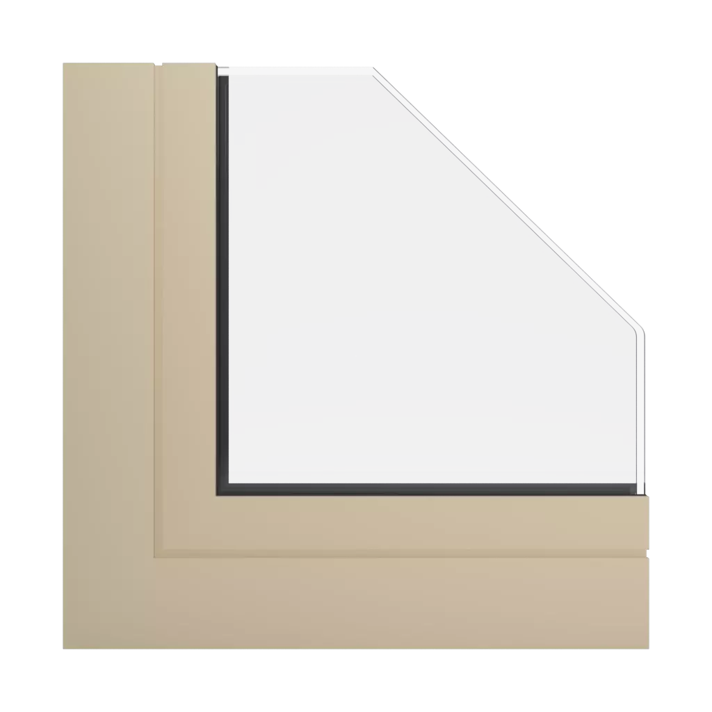 RAL 1014 Ivory windows window-profiles ponzio pe68