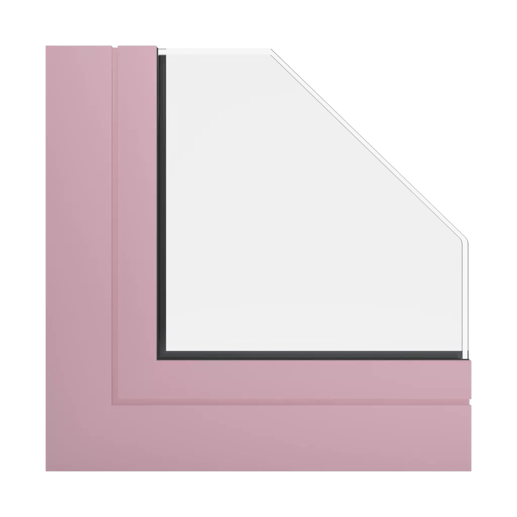 RAL 3015 Light pink windows window-profiles ponzio sl1600tt