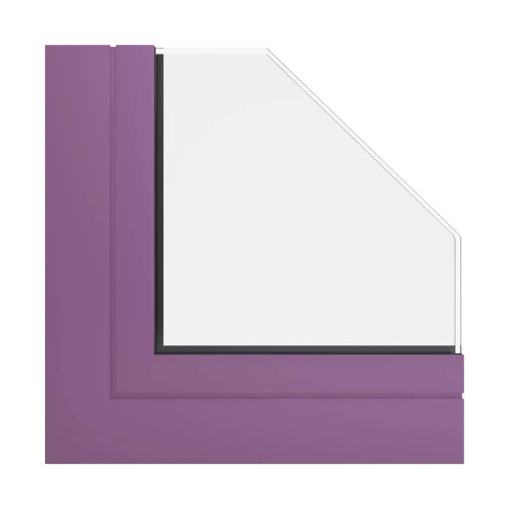 RAL 4001 Red lilac windows window-profiles aliplast imperial-and