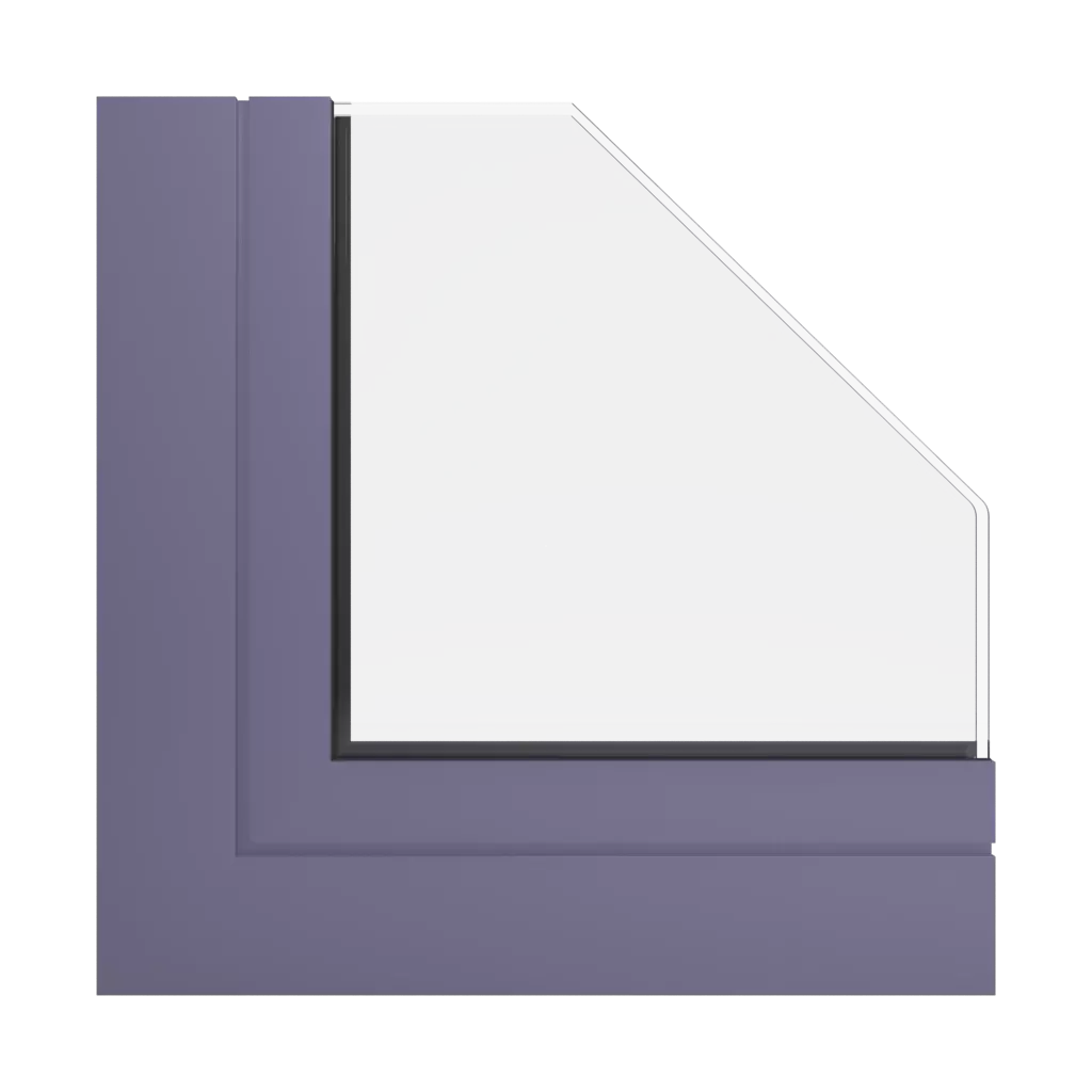 RAL 4012 Pearl blackberry windows window-profiles aluprof mb-harmony-office