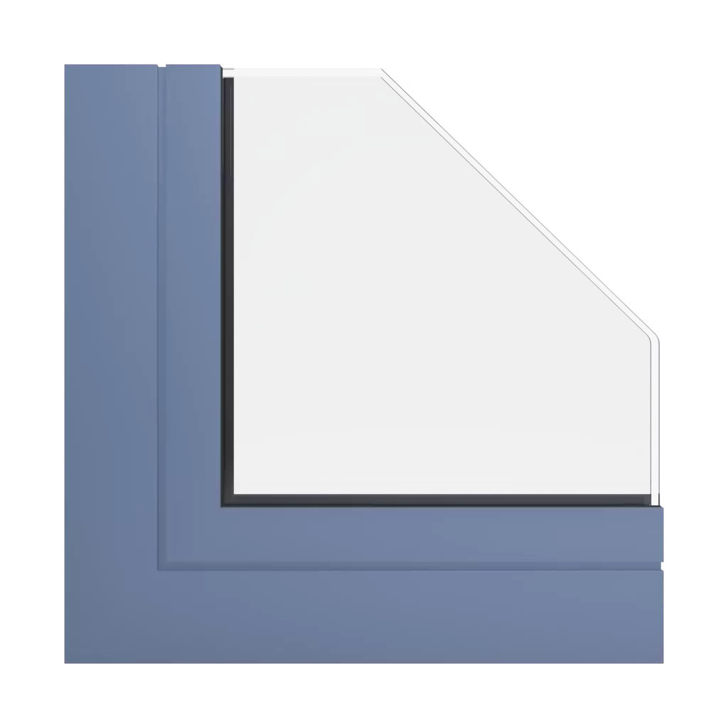 RAL 5014 blue gray products facade-windows    