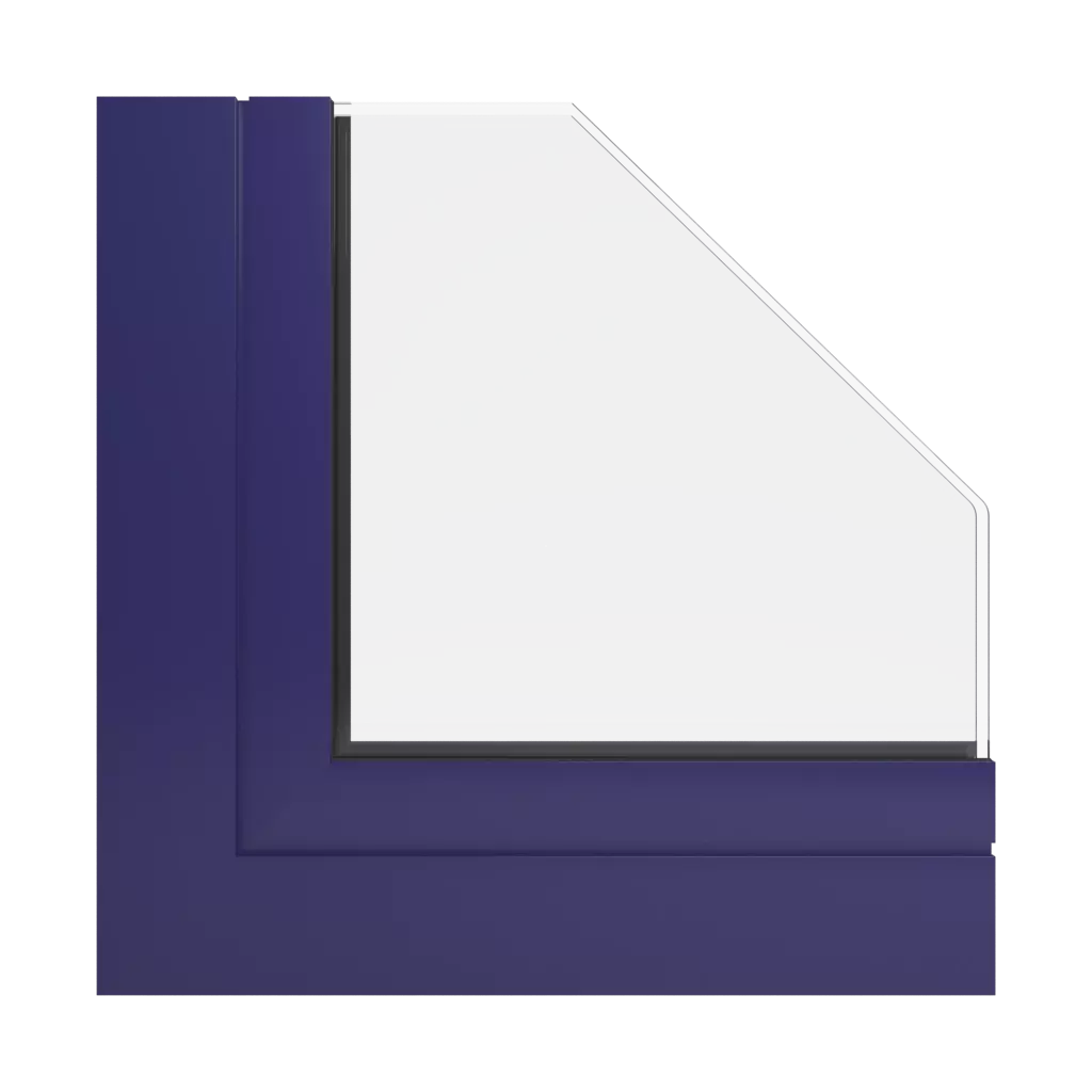 RAL 5022 Night blue windows window-profiles ponzio sl1600tt