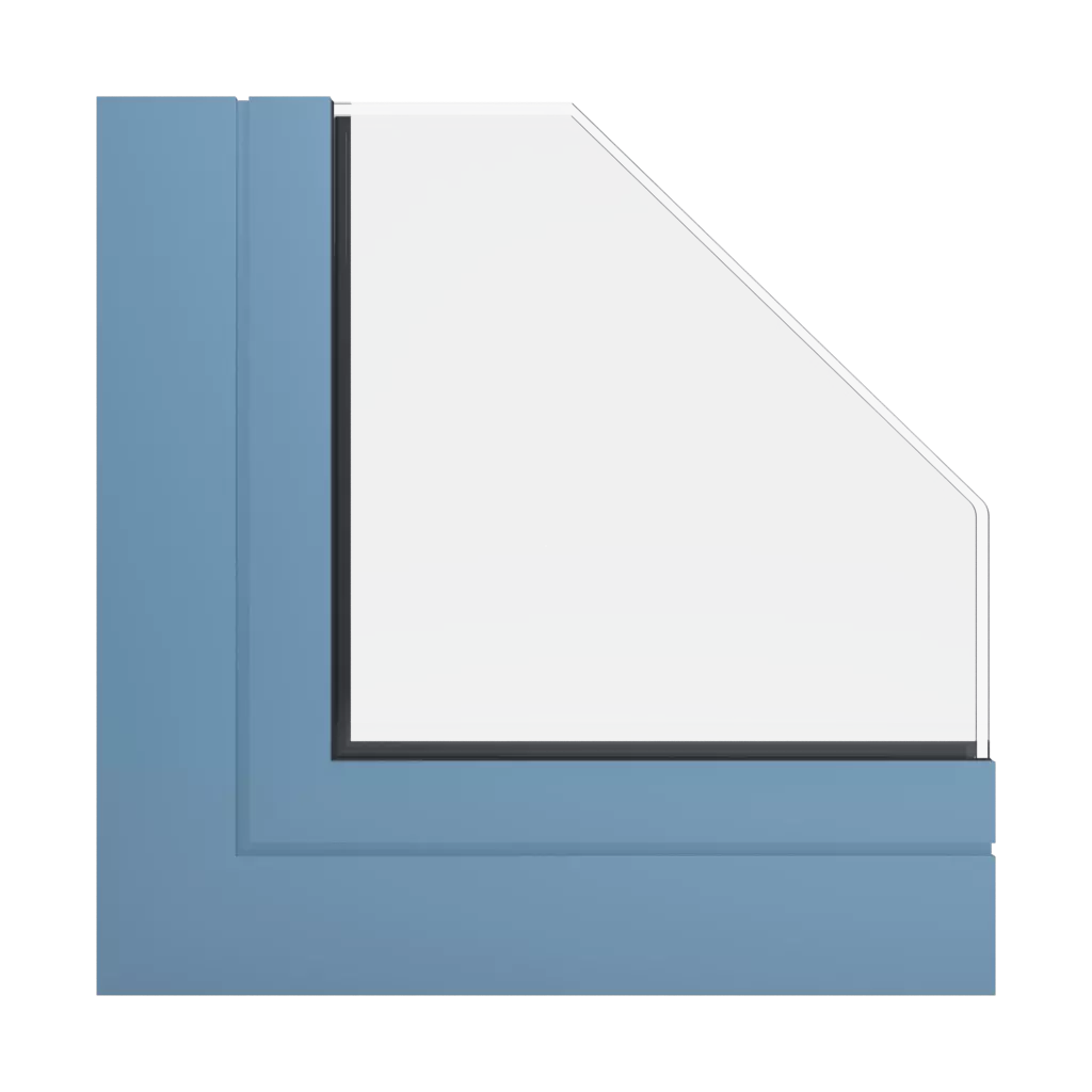 RAL 5024 Pastel blue windows window-profiles ponzio pe68