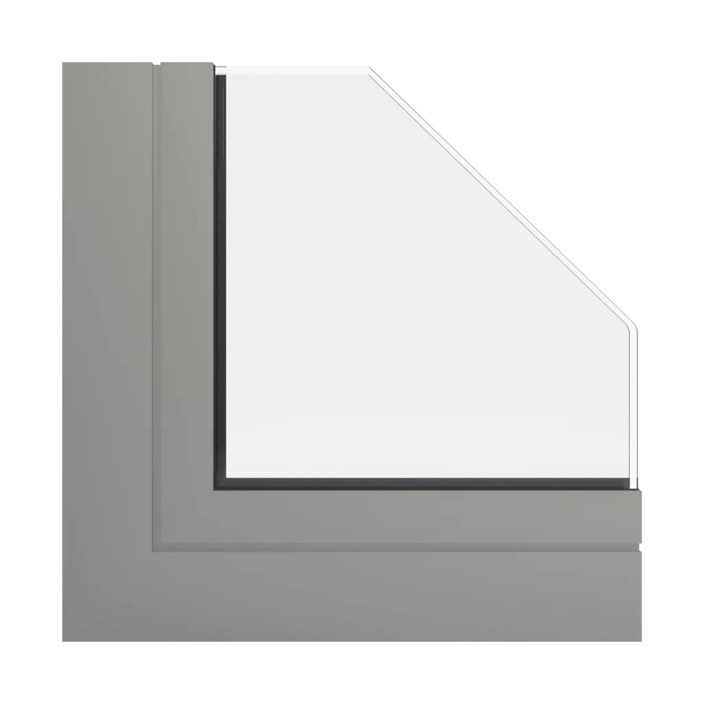 RAL 7030 Stone grey windows window-profiles aliplast star