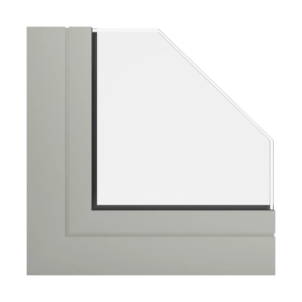 RAL 7032 Pebble grey windows window-profiles ponzio sl1600tt