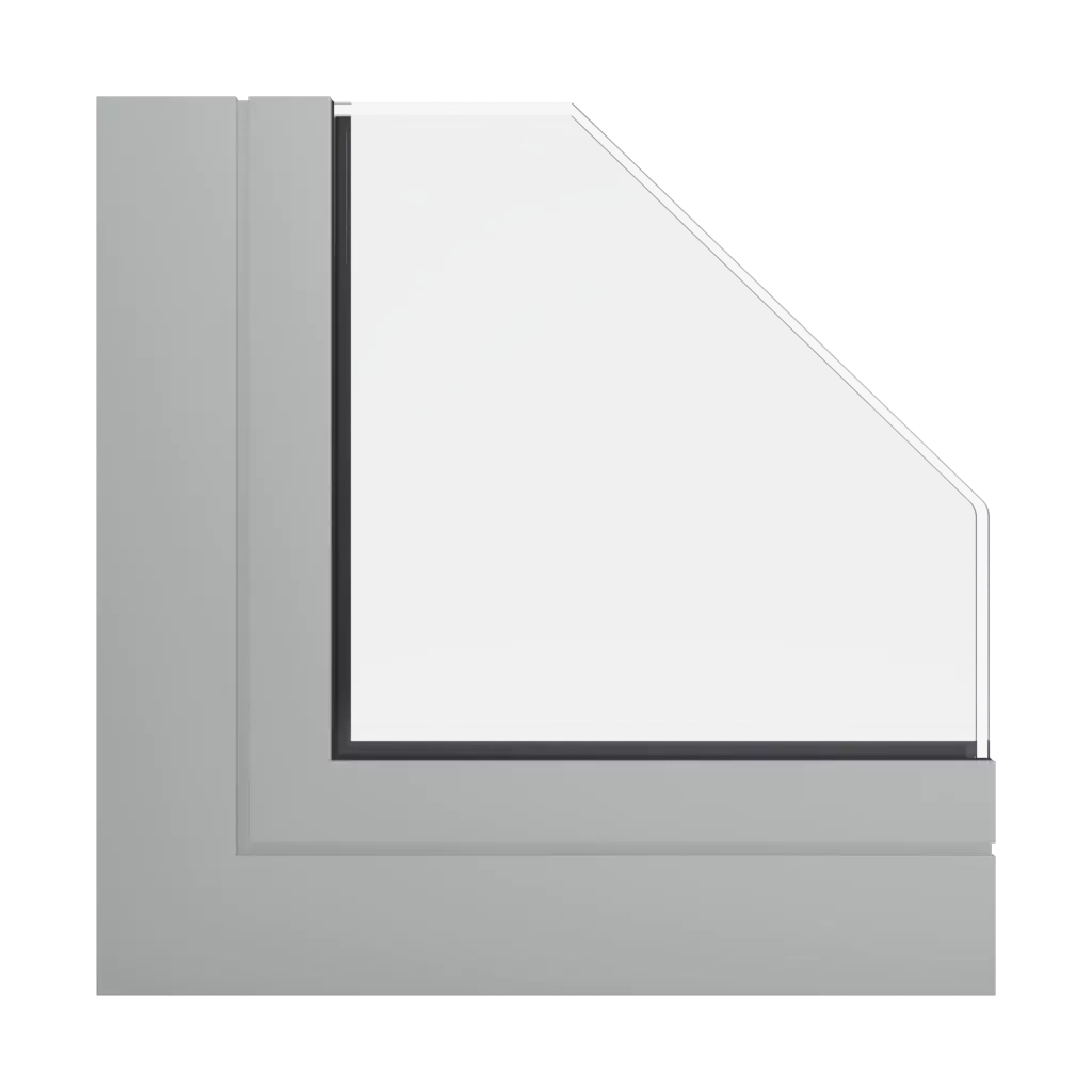 RAL 7038 Agate grey windows window-profiles ponzio sl1600tt