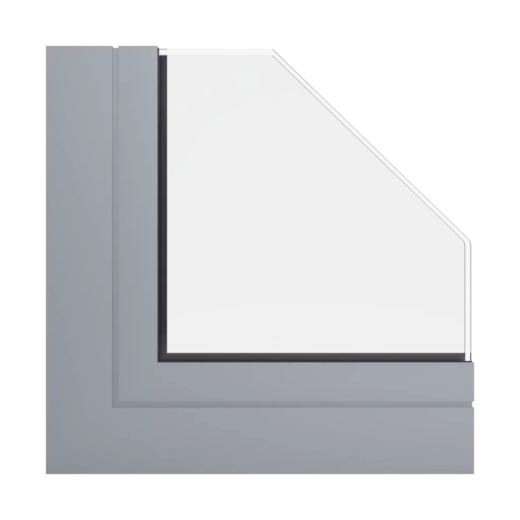 RAL 7040 Window grey windows window-profiles ponzio sl1600tt