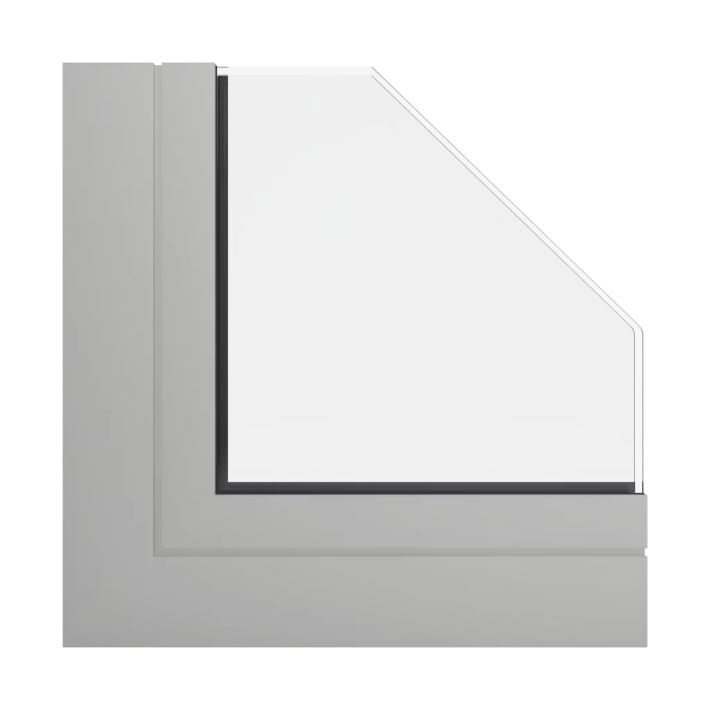 RAL 7044 Silk grey windows window-profiles aluprof mb-sr50n-ei-effect