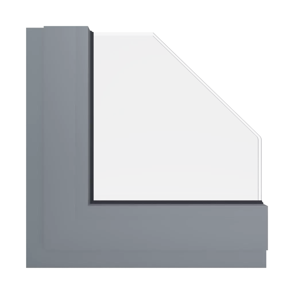 RAL 7046 Telegrey 2 windows window-color aluminum-ral ral-7046-telegrey-2 interior