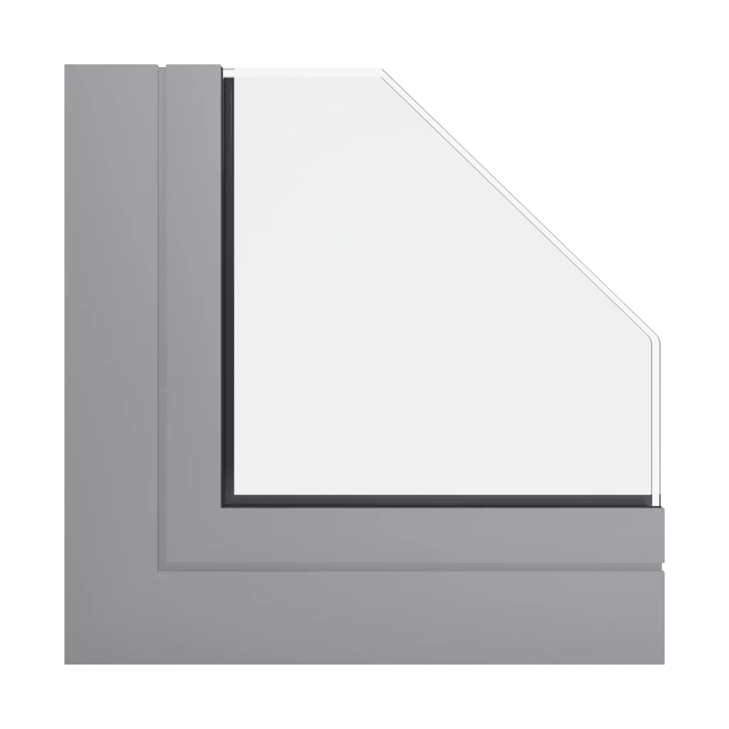 RAL 9022 Pearl light grey windows window-profiles aluprof mb-86-fold-line-hd
