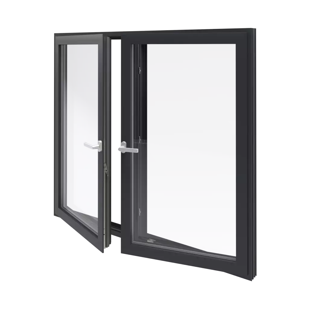 Aluminum windows windows window-profiles ponzio pe68